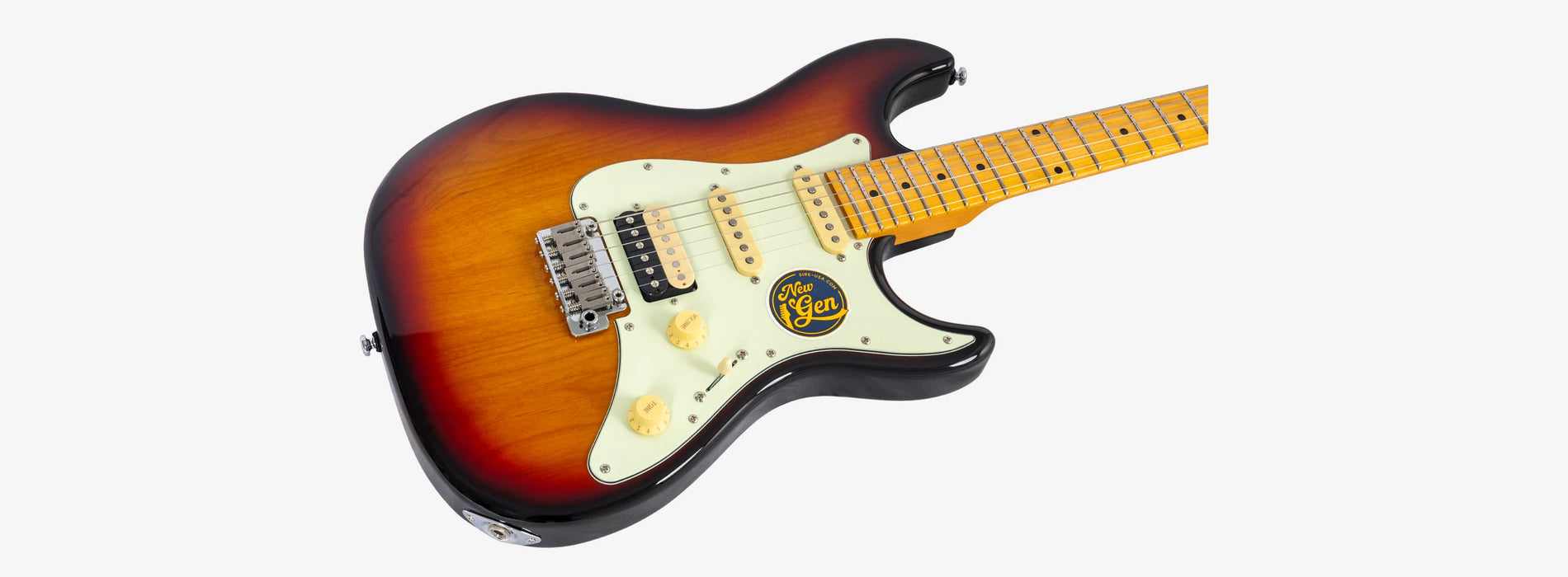 Sire Guitars S7 HSS, 3 Tone Sunburst