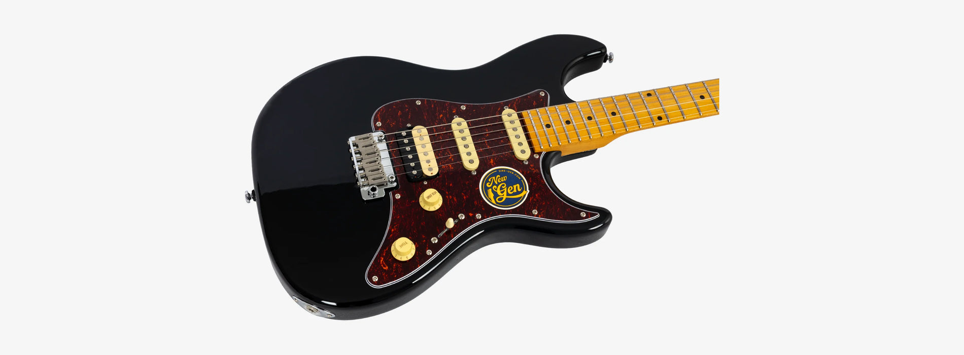 Sire Larry Carlton S7 HSS New Gen Electric Guitar, Black