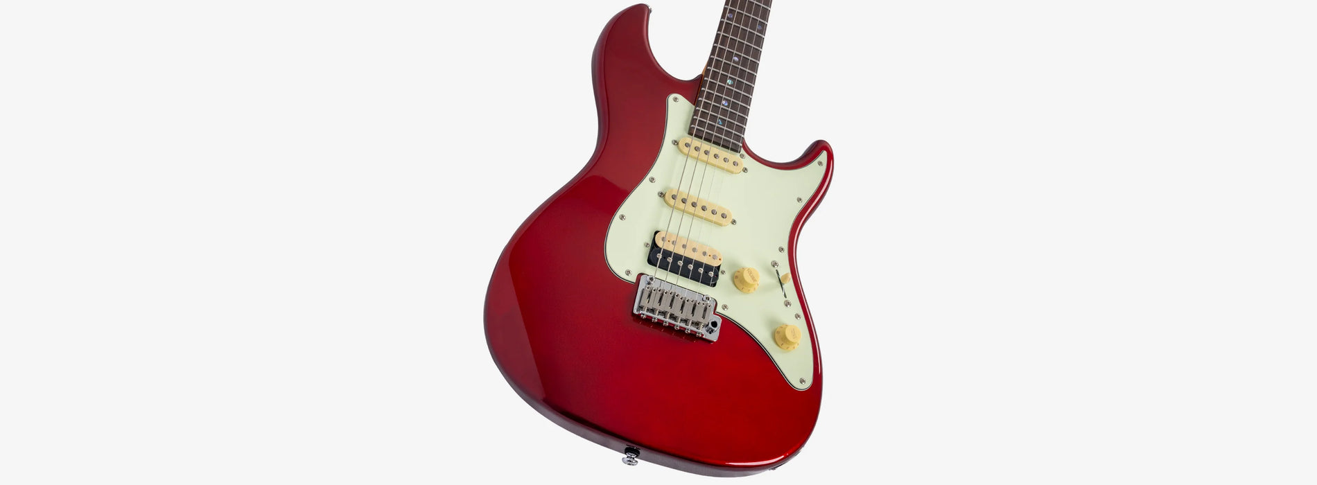Sire Larry Carlton S7 HSS New Gen Electric Guitar, Candy Apple Red
