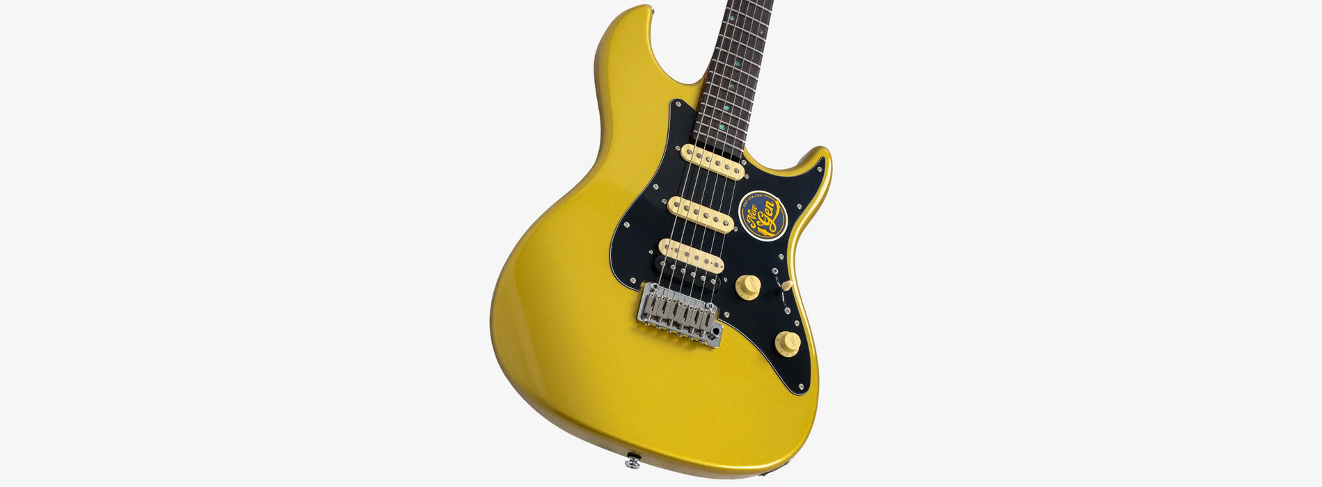 Sire Larry Carlton S7 HSS New Gen Electric Guitar, Metallic Gold