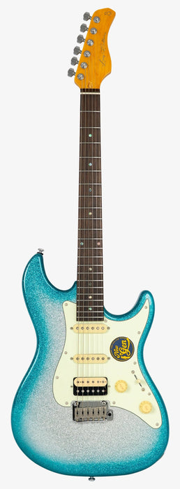 Sire Larry Carlton S7 HSS New Gen Electric Guitar, Skyburst Sparkle