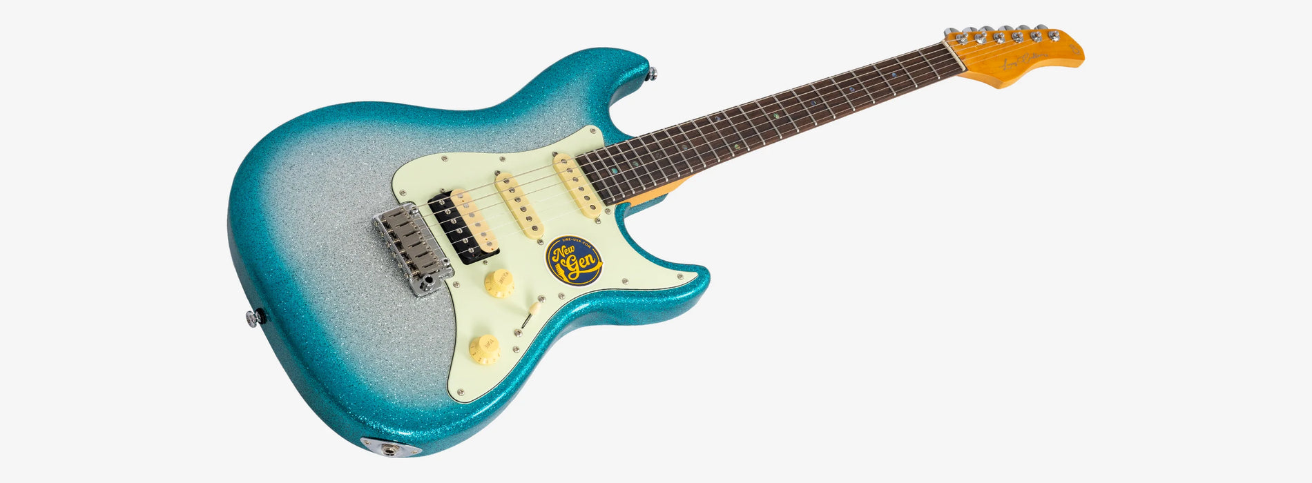 Sire Larry Carlton S7 HSS New Gen Electric Guitar, Skyburst Sparkle