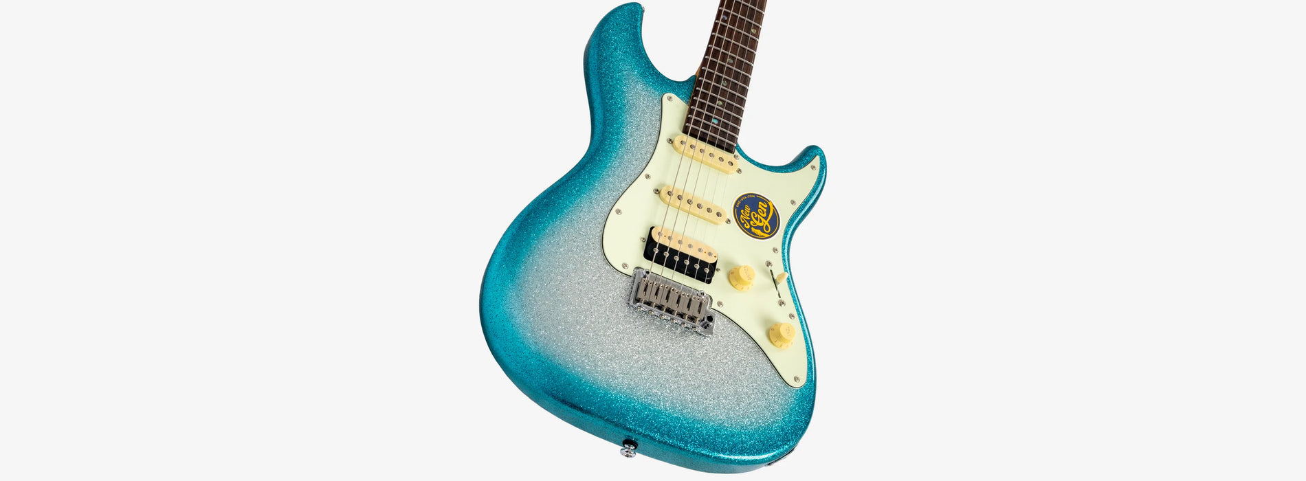Sire Larry Carlton S7 HSS New Gen Electric Guitar, Skyburst Sparkle