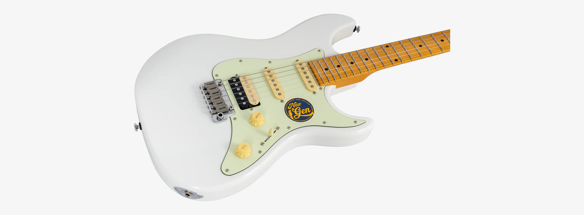 Sire Larry Carlton S7 HSS New Gen Electric Guitar, White