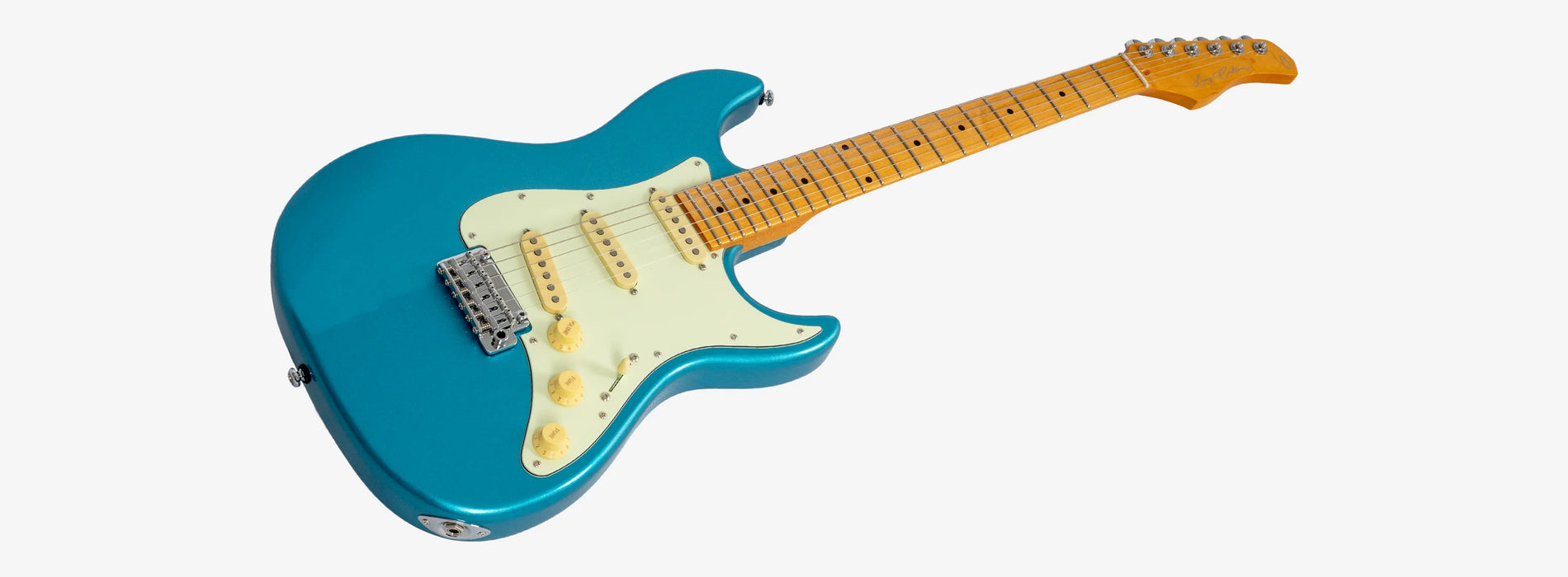 Sire Larry Calrton S7 New Gen Electric Guitar, Tide Pool