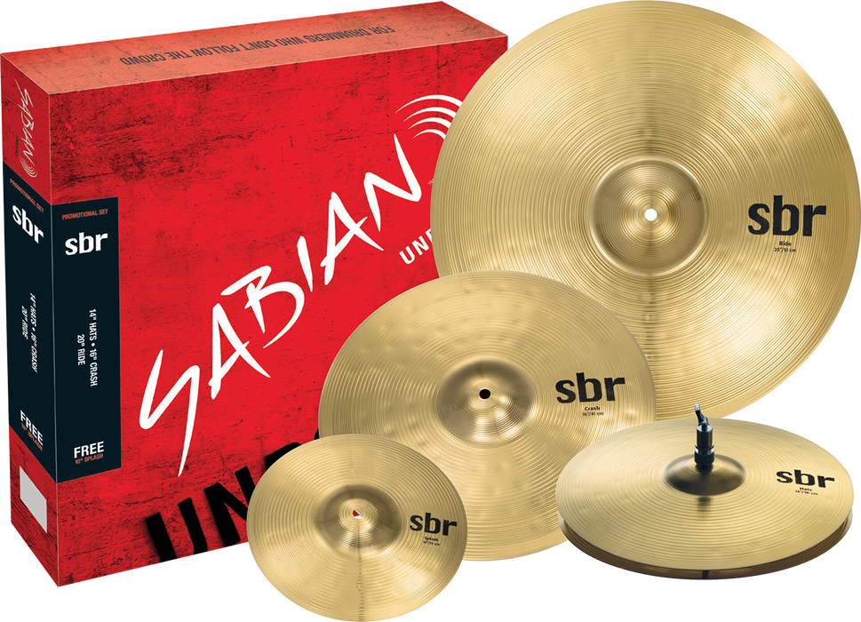 Sabian SBR Promotional Set - 20/10/16/14