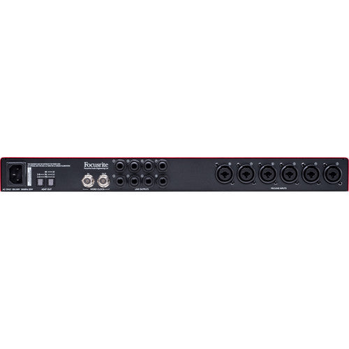 Focusrite Eight-Channel Preamp with ADAT Outputs