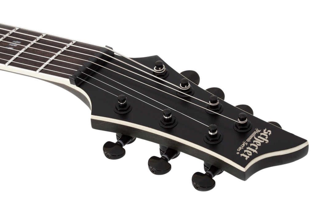 Schecter C-7 SLS Elite "Evil Twin" Satin Black