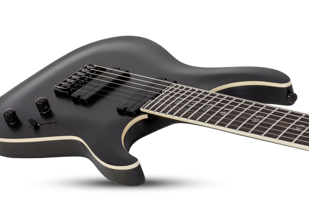 Schecter C-7 SLS Elite "Evil Twin" Satin Black