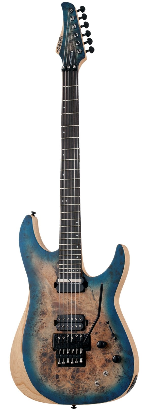 Schecter Reaper-6 Fr Sustainiac Satin Sky Burst for Sale in