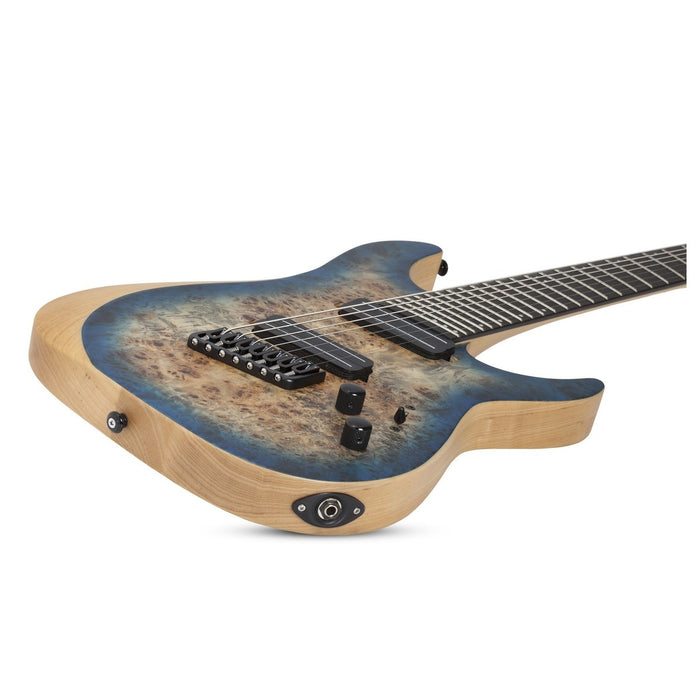 Schecter Reaper-7 Multi-Scale Satin Sky Burst