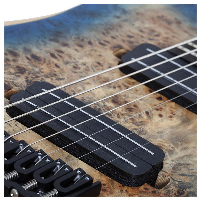 Schecter Reaper-7 Multi-Scale Satin Sky Burst