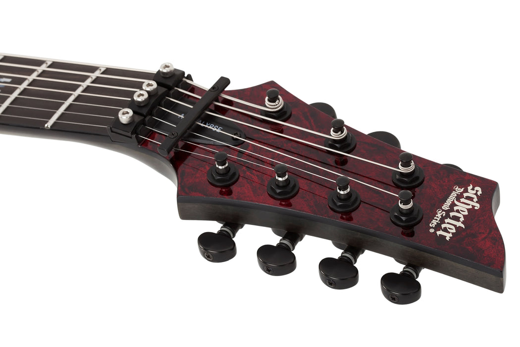 Schecter C-7 Fr Sustainiac Apocalypse Red Reign