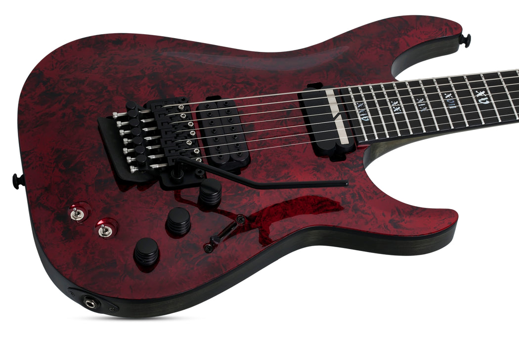 Schecter C-7 Fr Sustainiac Apocalypse Red Reign