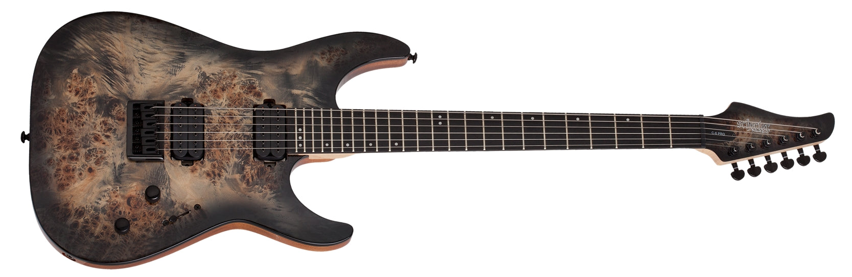 Schecter C-6 Pro Charcoalcoal Burst