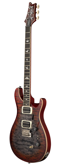 PRS SE Custom 24-08 Quilt package, Charcoal Cherry Burst