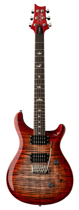 PRS SE Custom 24,  Charcoal Cherry Burst