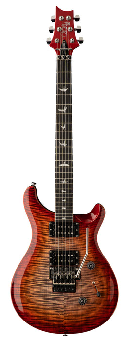 PRS SE Custom 24 Floyd,  Charcoal Cherry Burst