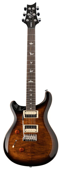 PRS SE Custom 24 Left-Handed, Black Gold Sunburst