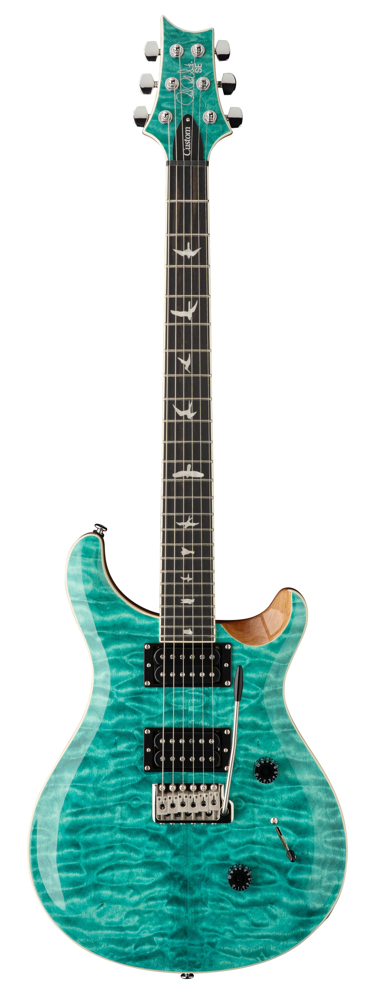 PRS SE Custom 24 Quilt Package ターコイズ - ギター
