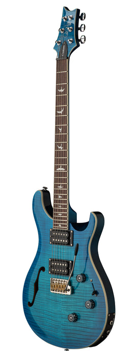 PRS SE Custom 24 Semi-Hollow, Piezo Lake Blue