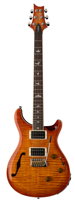 PRS SE Custom 24 Semi-Hollow Piezo,  Vintage Sunburst