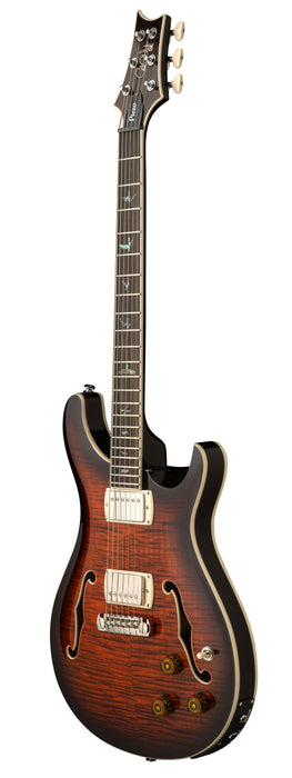 PRS SE Hollowbody II Piezo, Orange Tiger Smokeburst
