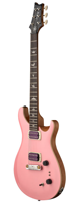 PRS SE Rock Lady LTD, Pink Pearl Top (Natural Back)