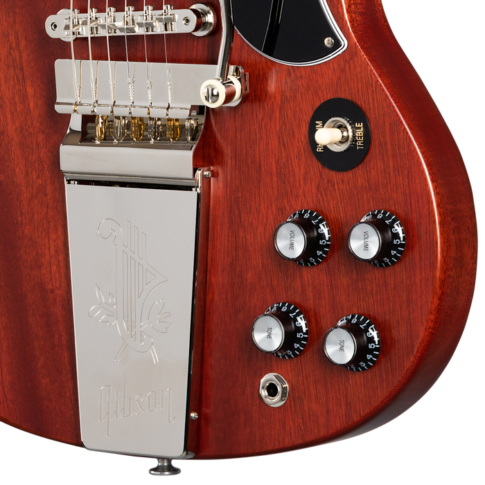 Gibson SG Standard '61 Maestro Vibrola Faded, Vintage Cherry