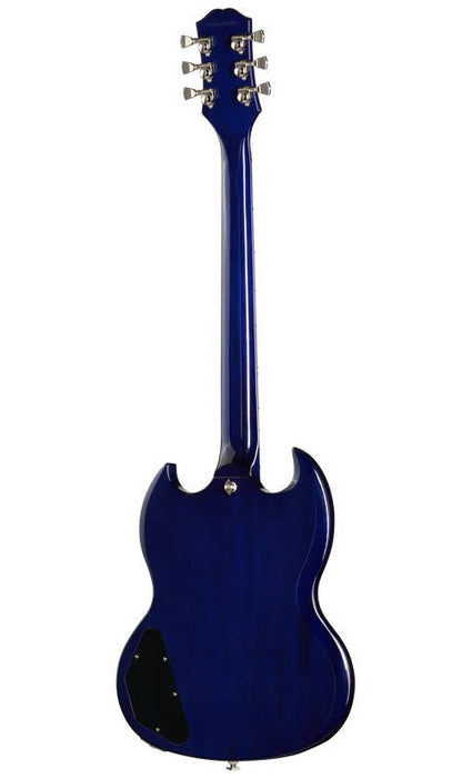 Epiphone SG Custom Guitare électrique moderne figurée Blueberry Burst