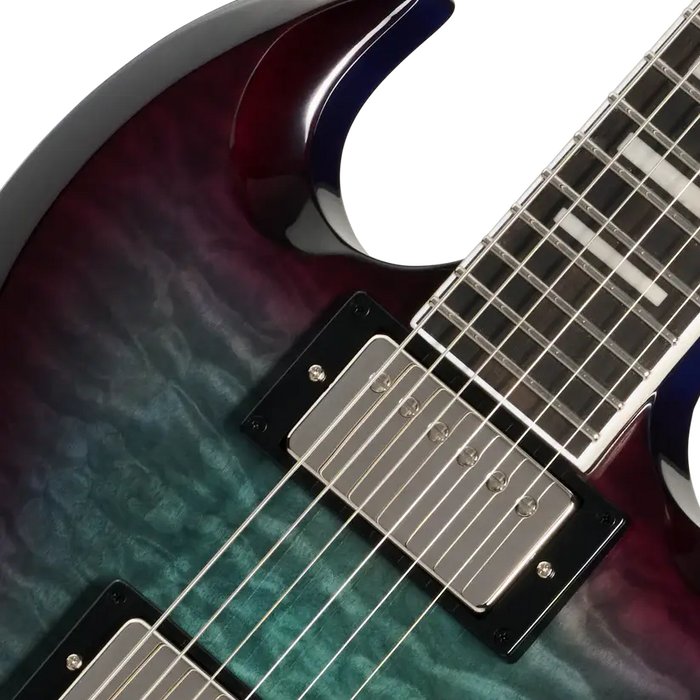 Epiphone SG Custom Guitare électrique moderne figurée Blueberry Burst