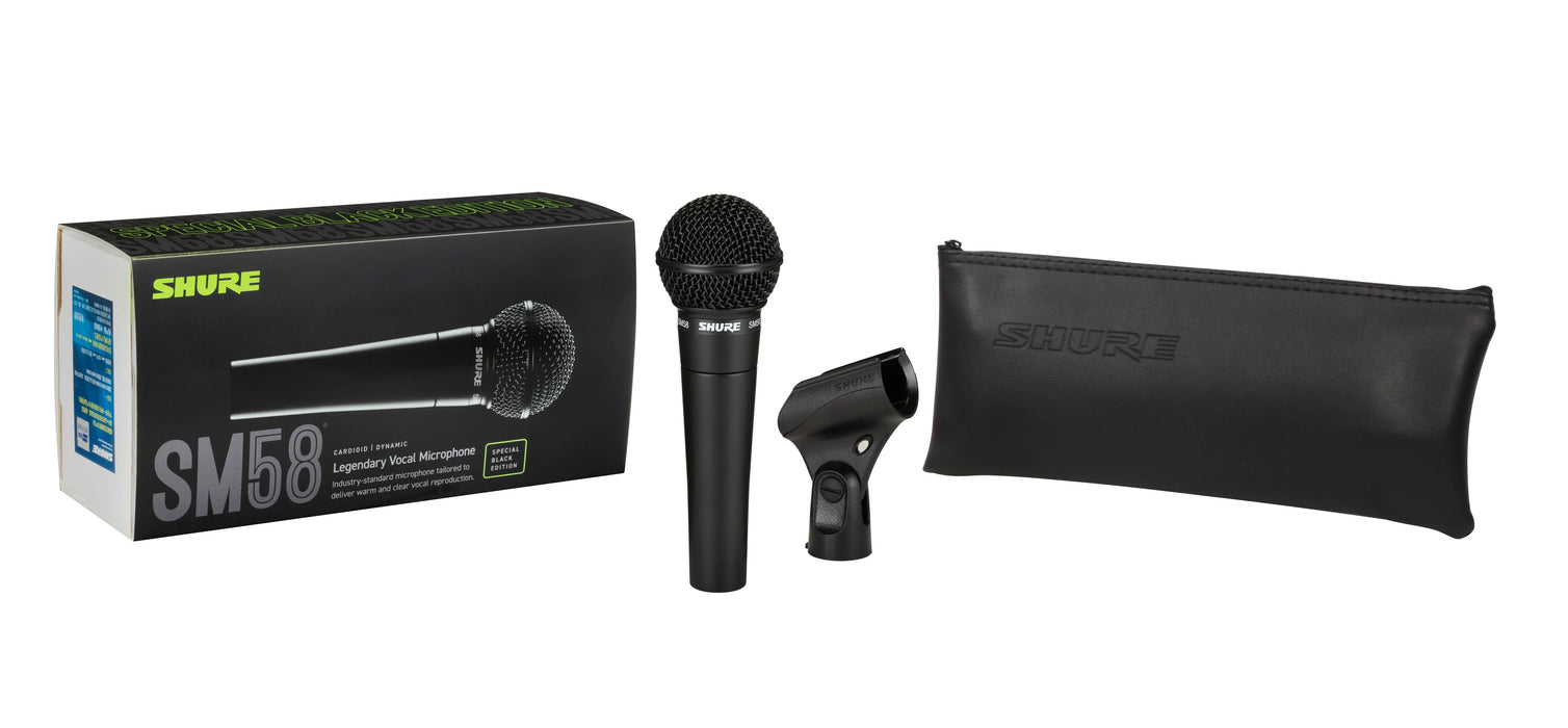 Shure SM58 Limited Edition Black