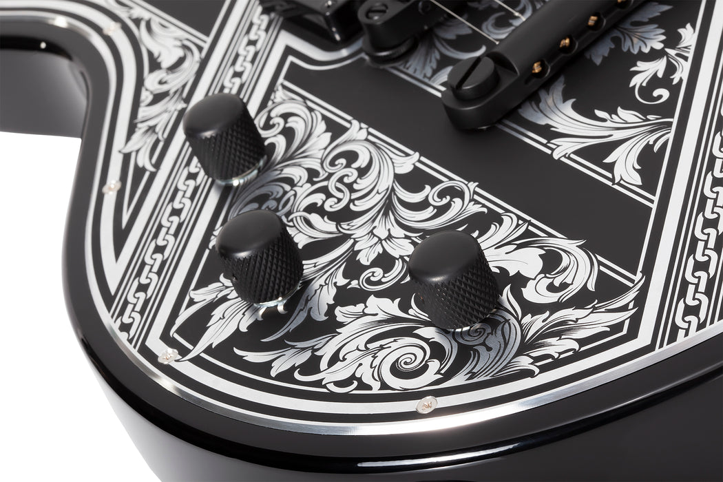 Schecter Solo-II Pryzm Palladium Left-Handed, Gray-Black