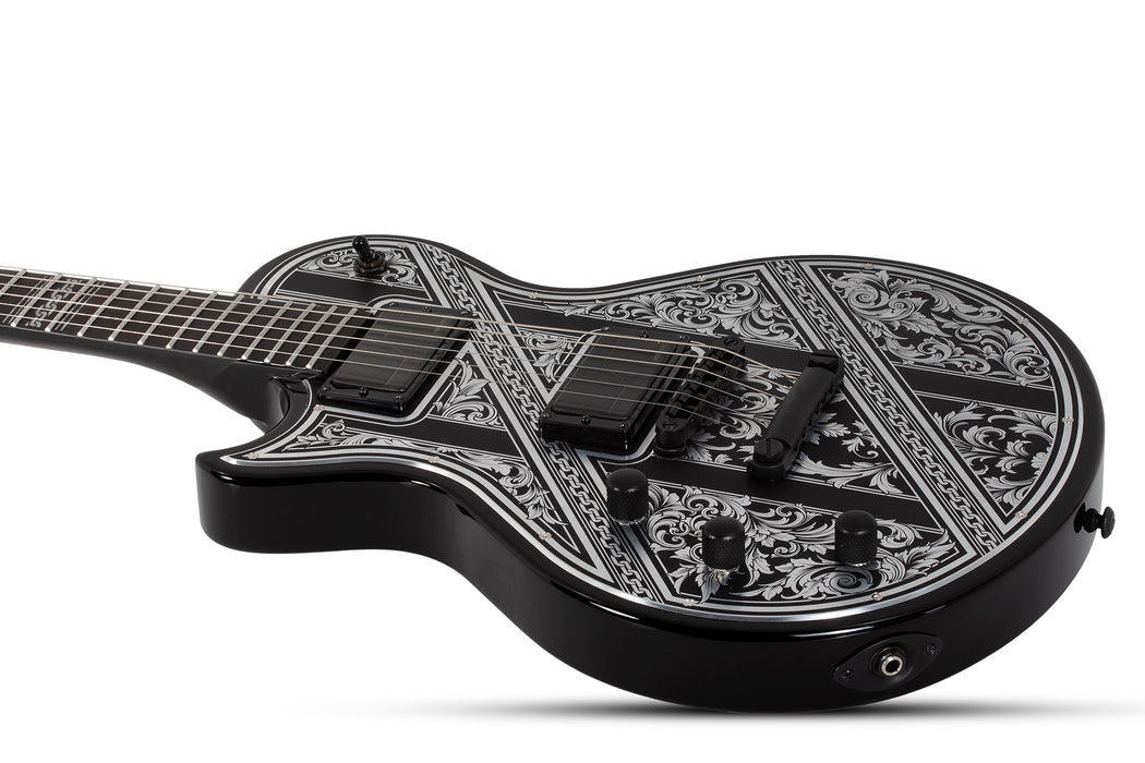 Schecter Solo-II Pryzm Palladium Left-Handed, Gray-Black