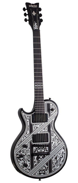 Schecter Solo-II Pryzm Palladium Left-Handed, Gray-Black
