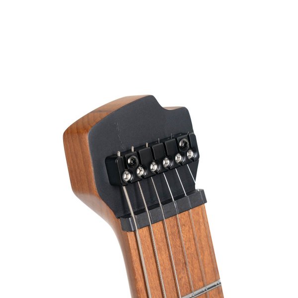 Cort SPACE-G6MS-SGTQ-BAG G Series Space Headless Electric Guitar, Semi Gloss Turquoise