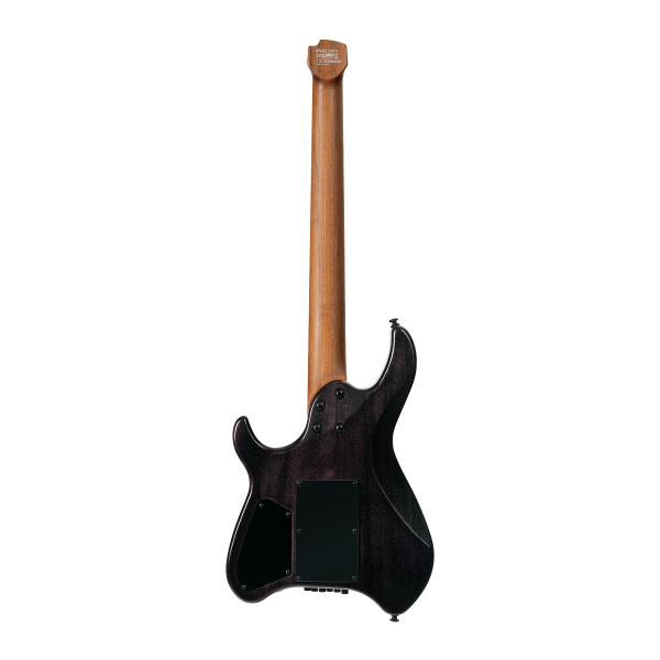 Cort SPACE-G6TRSGLV-BAG G Series Space Headless Electric Guitar, Semi Gloss Lava