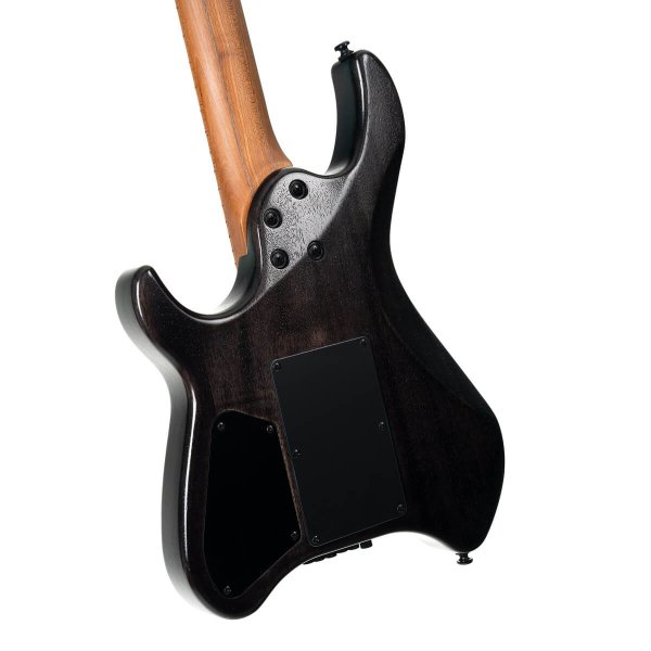 Cort SPACE-G6TRSGLV-BAG G Series Space Headless Electric Guitar, Semi Gloss Lava