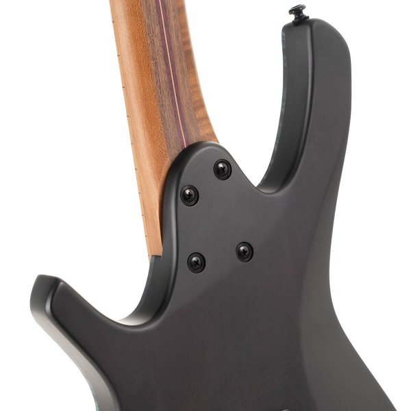 Cort SPACE4-BAG-SDG Space 4 Artisan Series 4-String Headless Electric Bass w/Bag, Star Dust Green