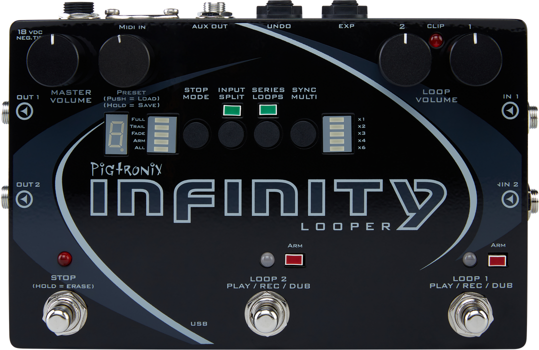 Pigtronix Infinity 2 Double Looper Pedal