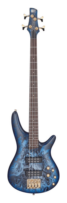 Ibanez SR300EDXCZM SR Series 4 String RH Electric Bass - Cosmic Blue Frozen Matte