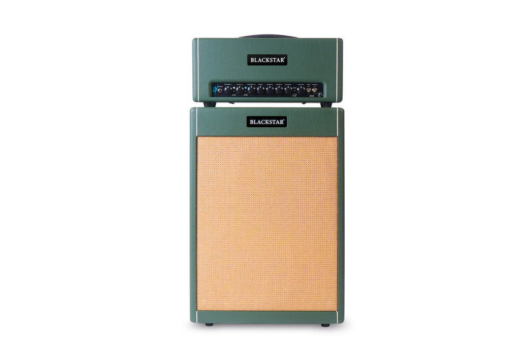 Blackstar JJN212VOC Jared James Signature Extension Cab 2x12", Racing Green