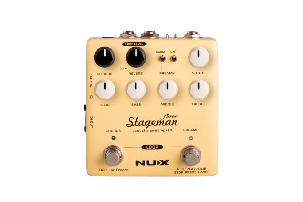 NuX STAGEMANFLOOR Stageman Floor Acoustic Preamp & DI