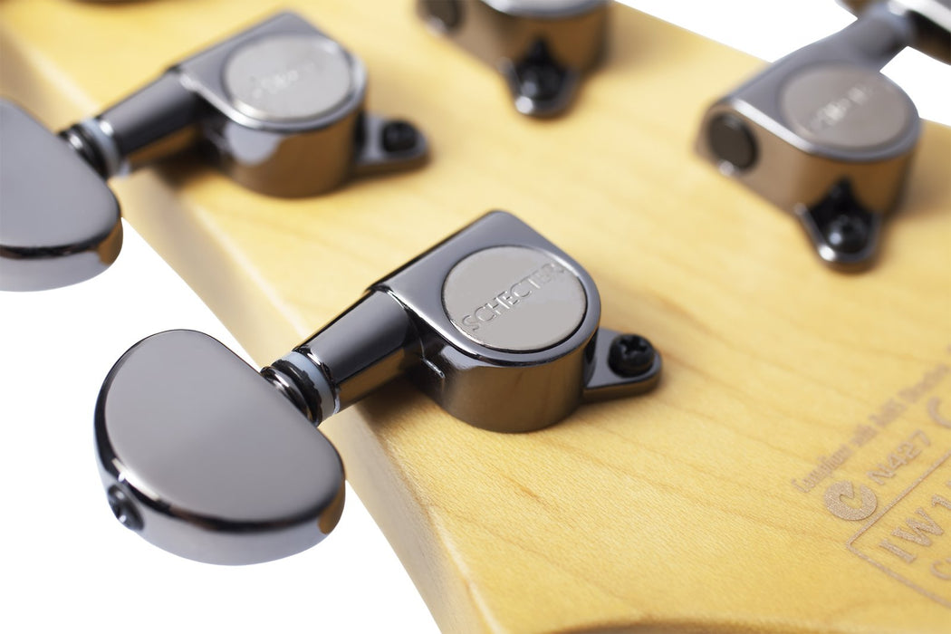 Schecter Demon-6 FR S, Aged Black Satin