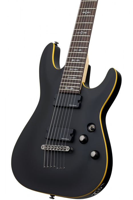 Schecter Demon-7 Aged Black Satin