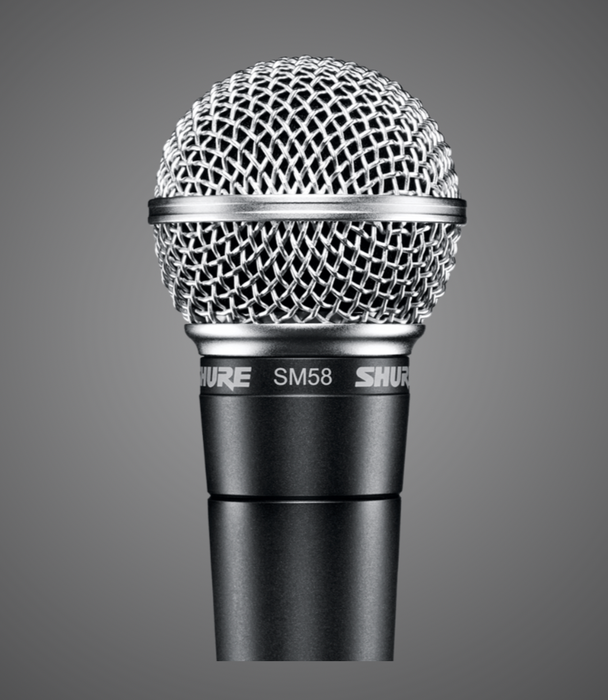Shure SM58 Dynamic Vocal Microphone Demo