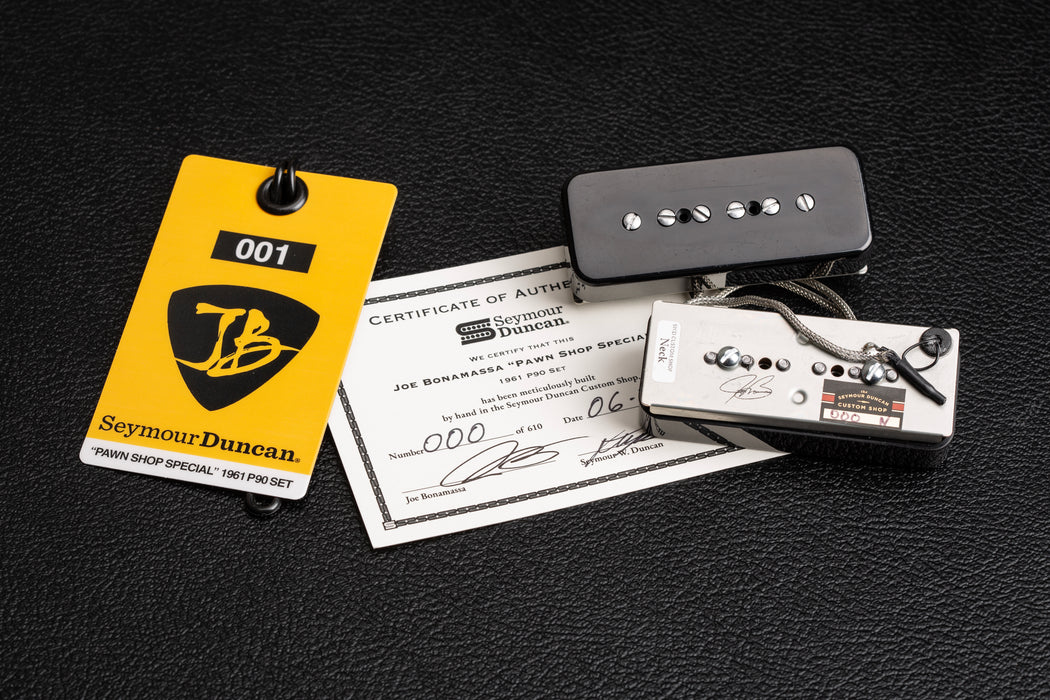 Seymour Duncan Joe Bonamassa "Pawn Shop Special" 1961 P90 Pickup Set