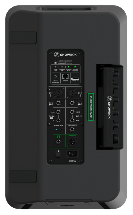 Mackie Battery Powered All-In-One Performance Rig With Breakaway Mix Control