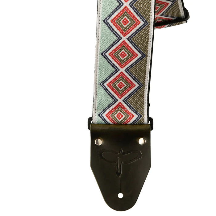 PRS 2.75" Retro Jacquard Strap Red/Green