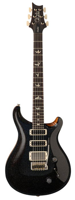 PRS Studio, Black Rainbow Holoflake Top & Binding (Natural Back)